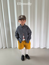 ［ELLY MOLLY］Soda corduroy half pants