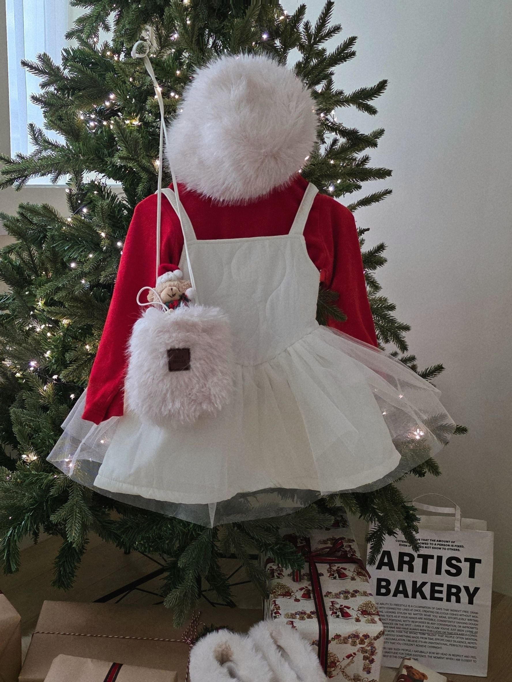 ［ELLY MOLLY］Quilting shasha one-piece