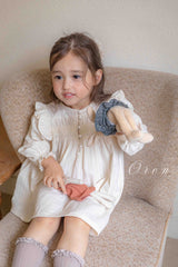［OREN］Miel smocking one-piece
