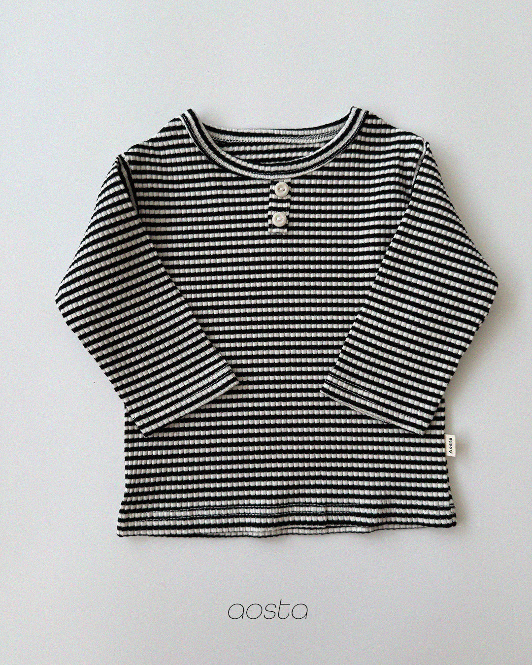 ［Aosta］Cookie Stripe Tee