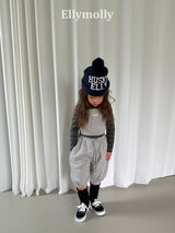 ［ELLY MOLLY］Bubble capri pants