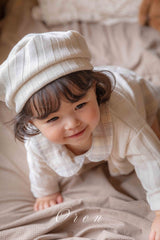 ［OREN］Allo cardigan & beret set