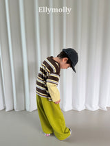 ［ELLY MOLLY］Campus layered tee