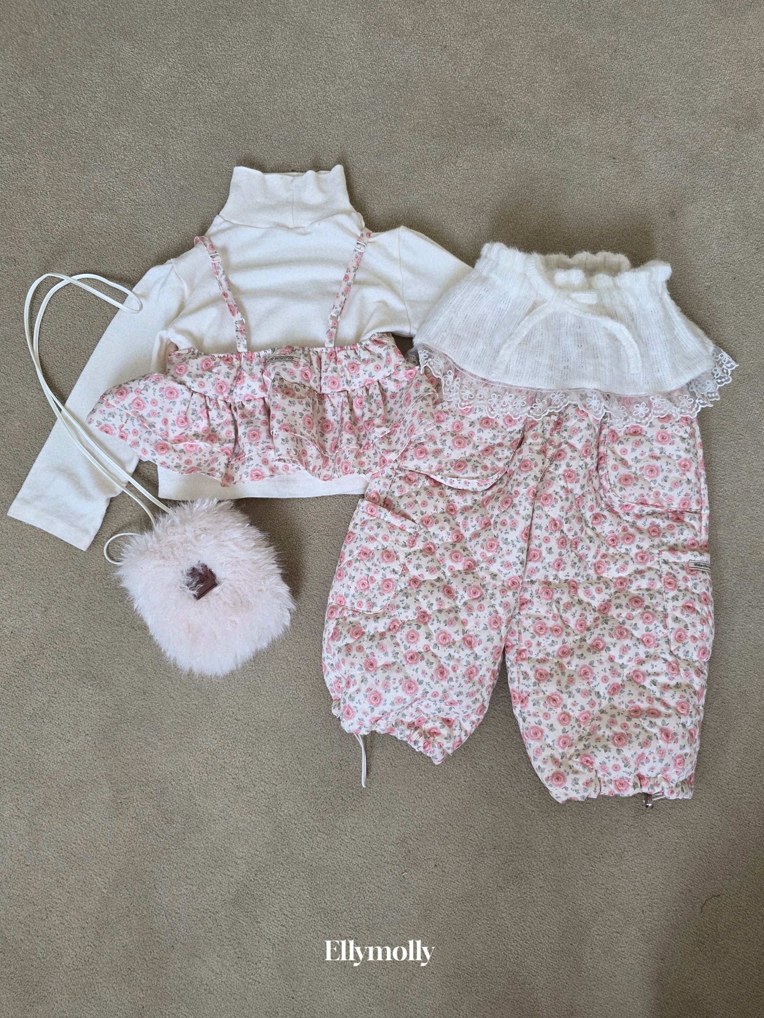 ［ELLY MOLLY］Frill top bustier