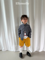 ［ELLY MOLLY］Soda corduroy half pants