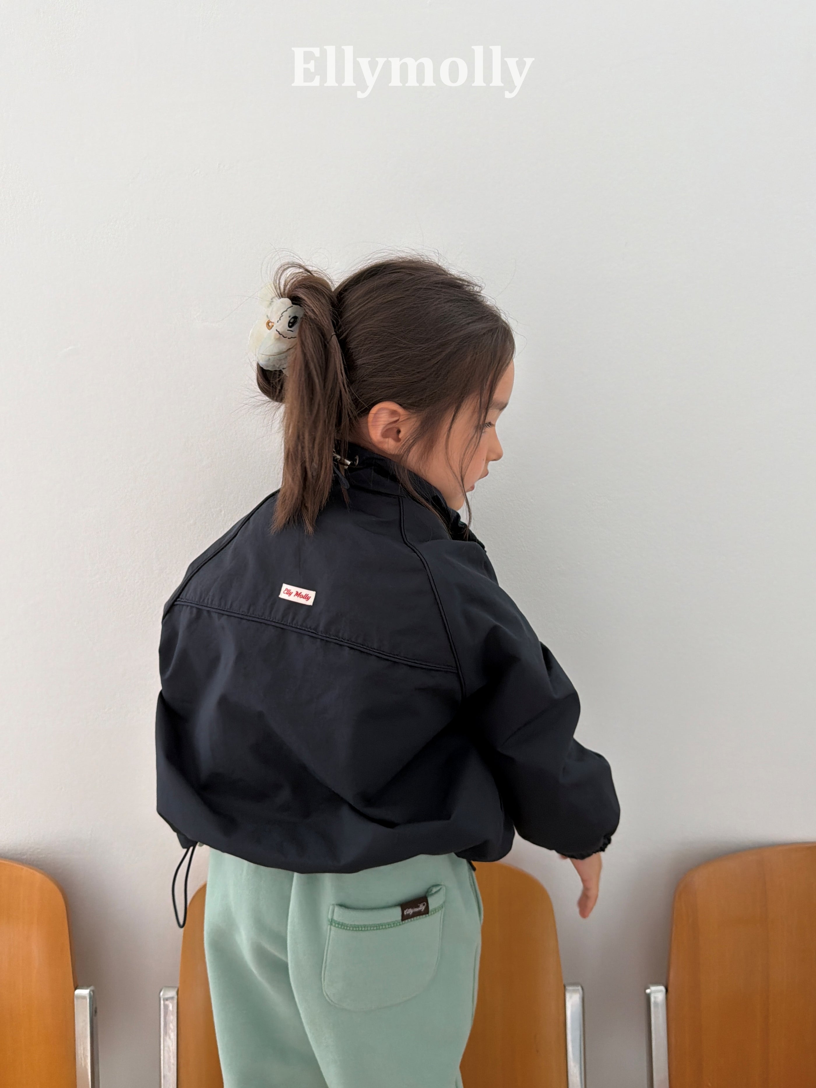 ［ELLY MOLLY］Flame windbreaker
