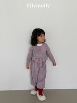 ［ELLY MOLLY］Loen stripe jogger pants