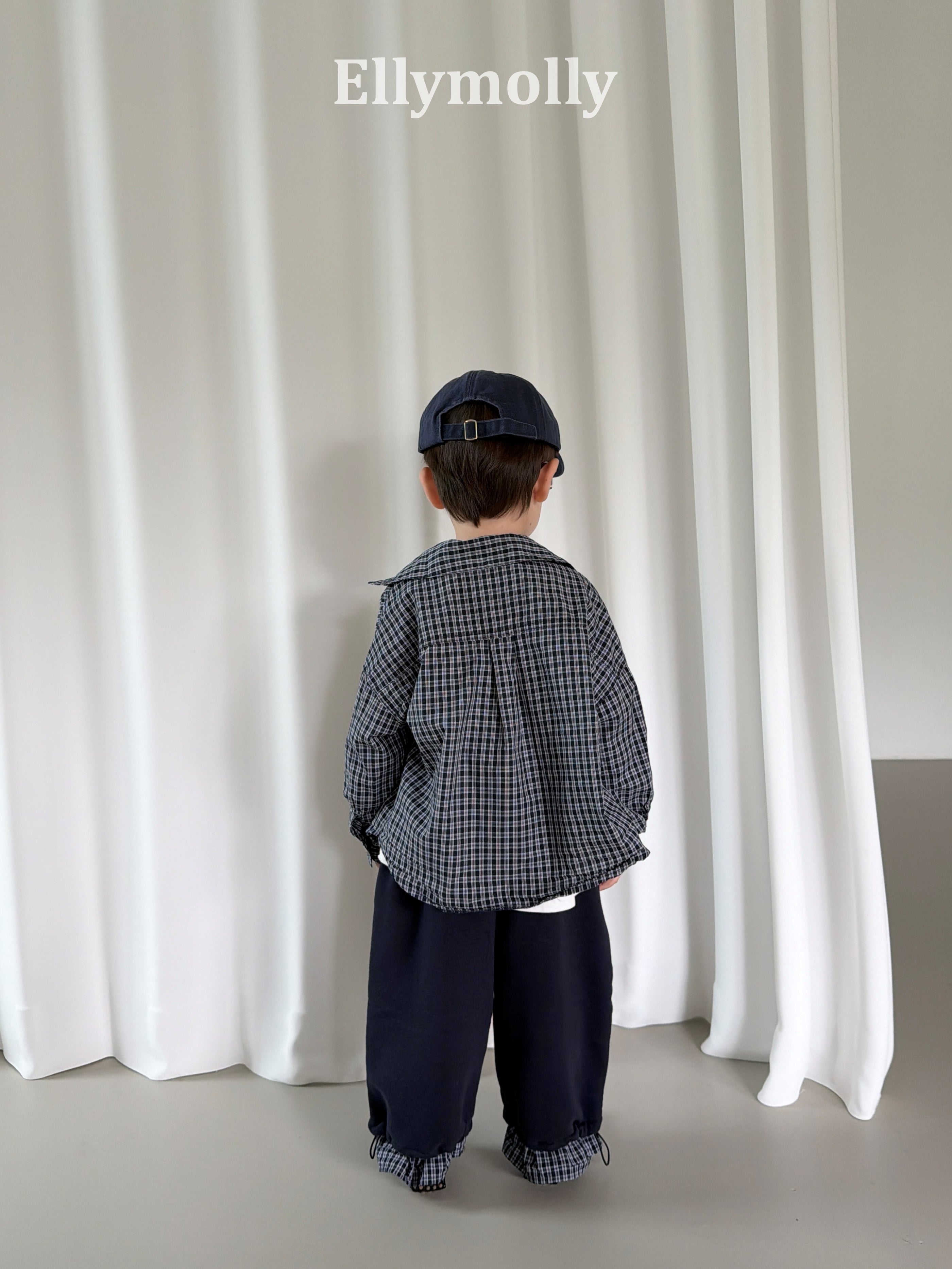 ［ELLY MOLLY］Maison check shirt