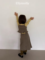 ［ELLY MOLLY］Shadow crop frill camisole tops