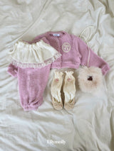 ［ELLY MOLLY］Fudge hug cardigan