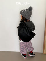 ［ELLY MOLLY］Loen stripe jogger pants