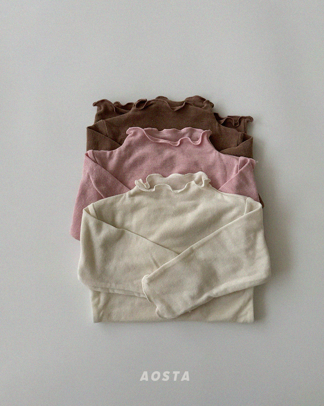 ［Aosta］Soft Mellow Tee