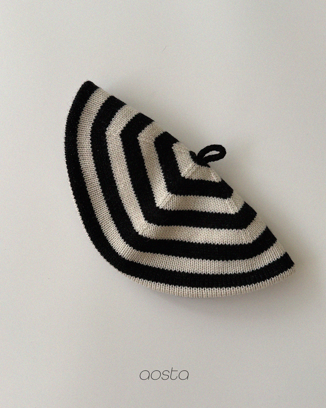 ［Aosta］Knit Cookie Beret