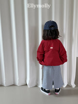 ［ELLY MOLLY］Shadow stripe long skirt
