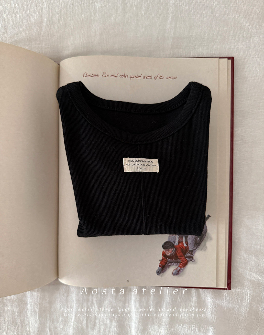 ［Aosta］Everyday tee