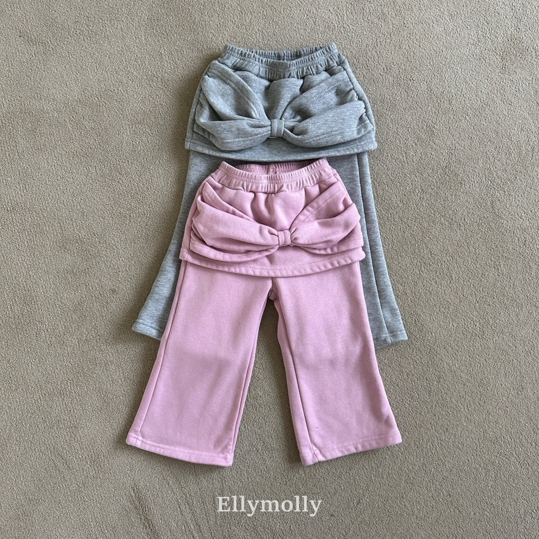 ［ELLY MOLLY］Lovely ribbon pants