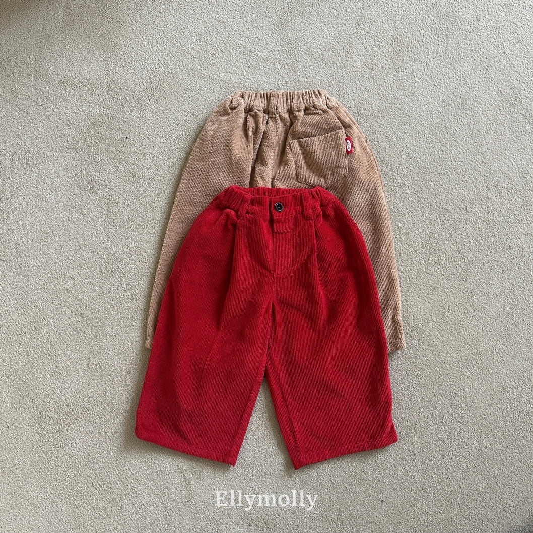 ［ELLY MOLLY］Toy corduroy pants