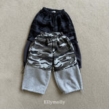 ［ELLY MOLLY］Soft warm camo pants