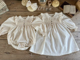 ［OREN］Miel smocking one-piece