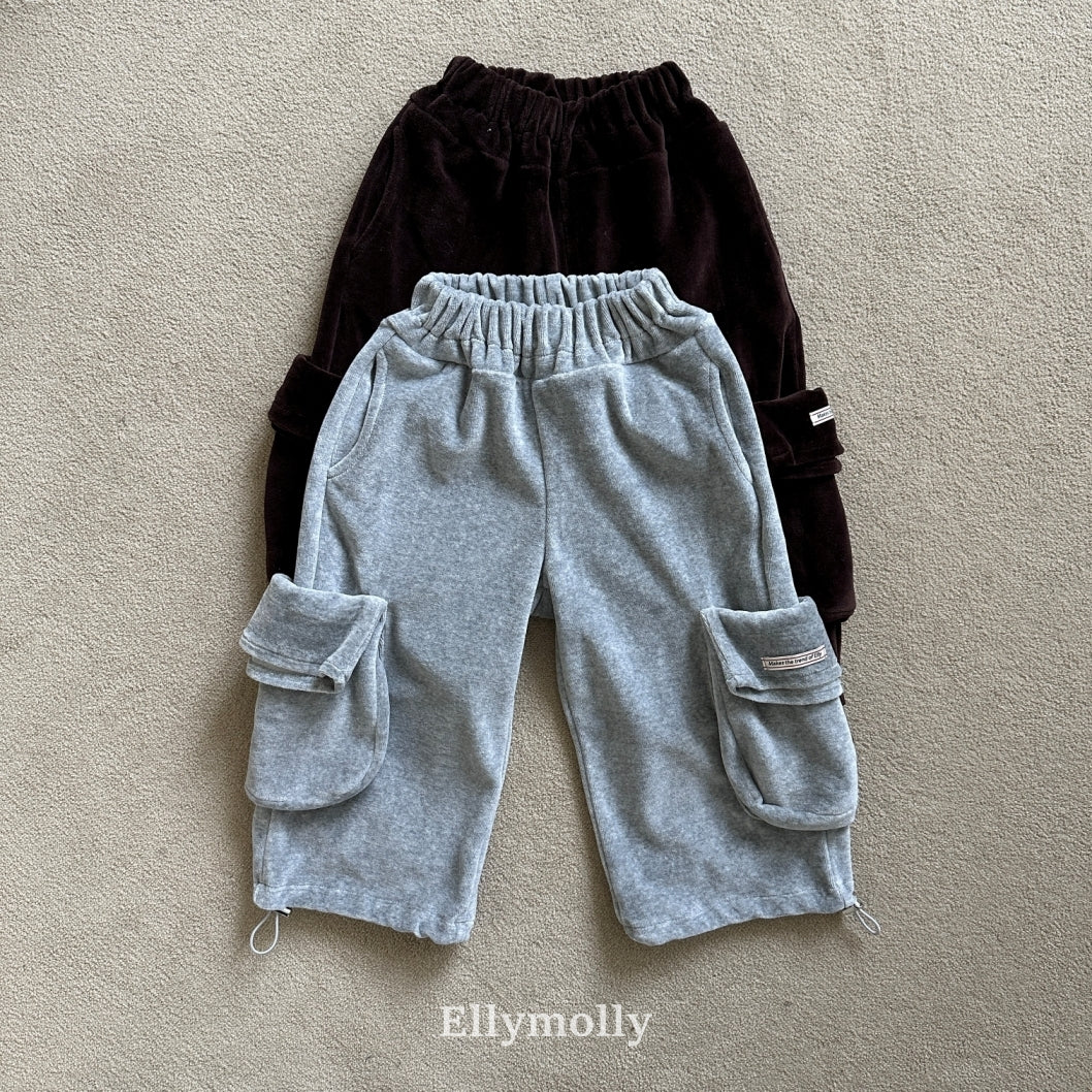 ［ELLY MOLLY］Rolling big cargo pants