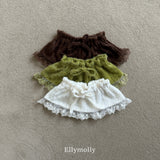 ［ELLY MOLLY］Blooming knit skirt