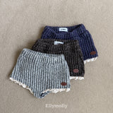 ［ELLY MOLLY］Muffin wool knit pants