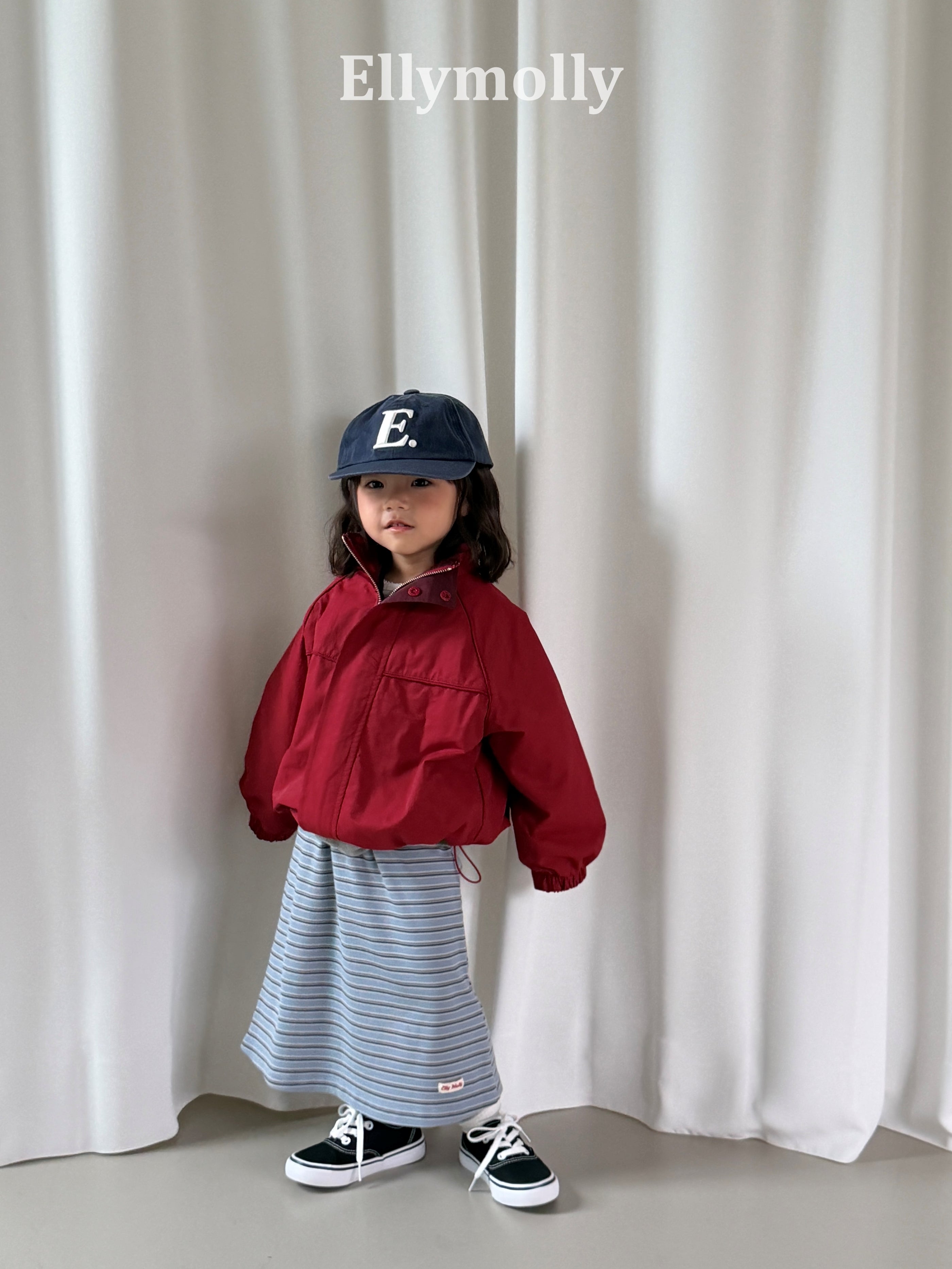 ［ELLY MOLLY］Flame windbreaker