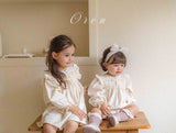 ［OREN］Miel smocking rompers