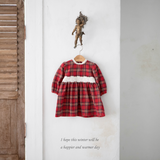 ［mkids］Holly check one-piece