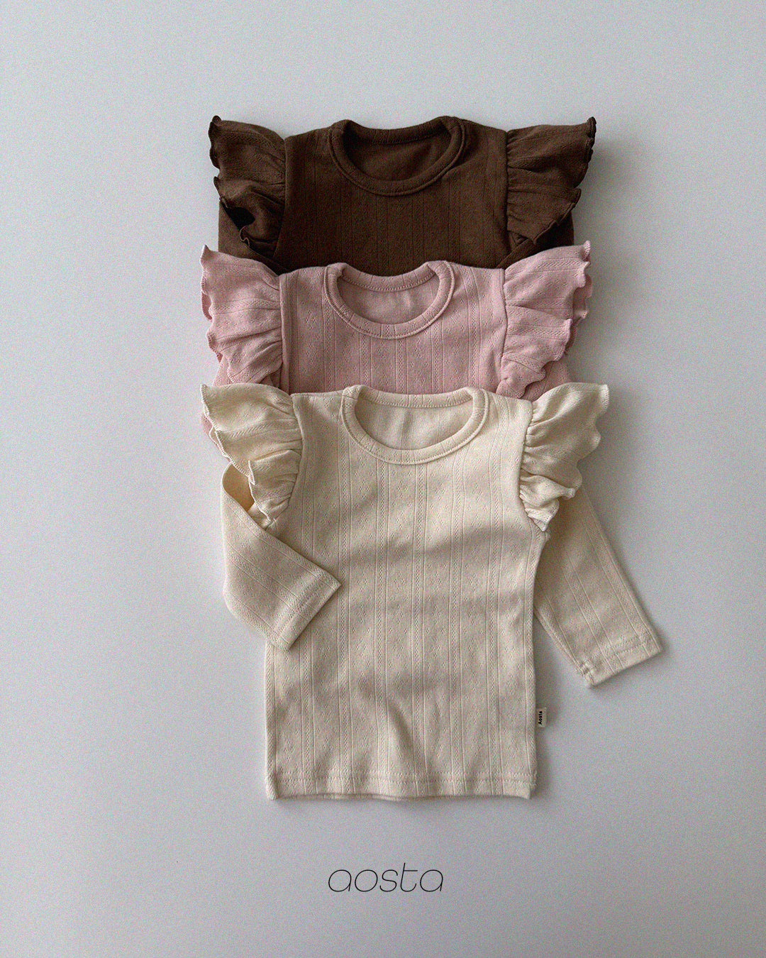 ［Aosta］Angel Frill Tee