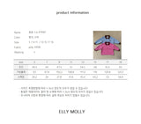 ［ELLY MOLLY］Pompom snow collar tee