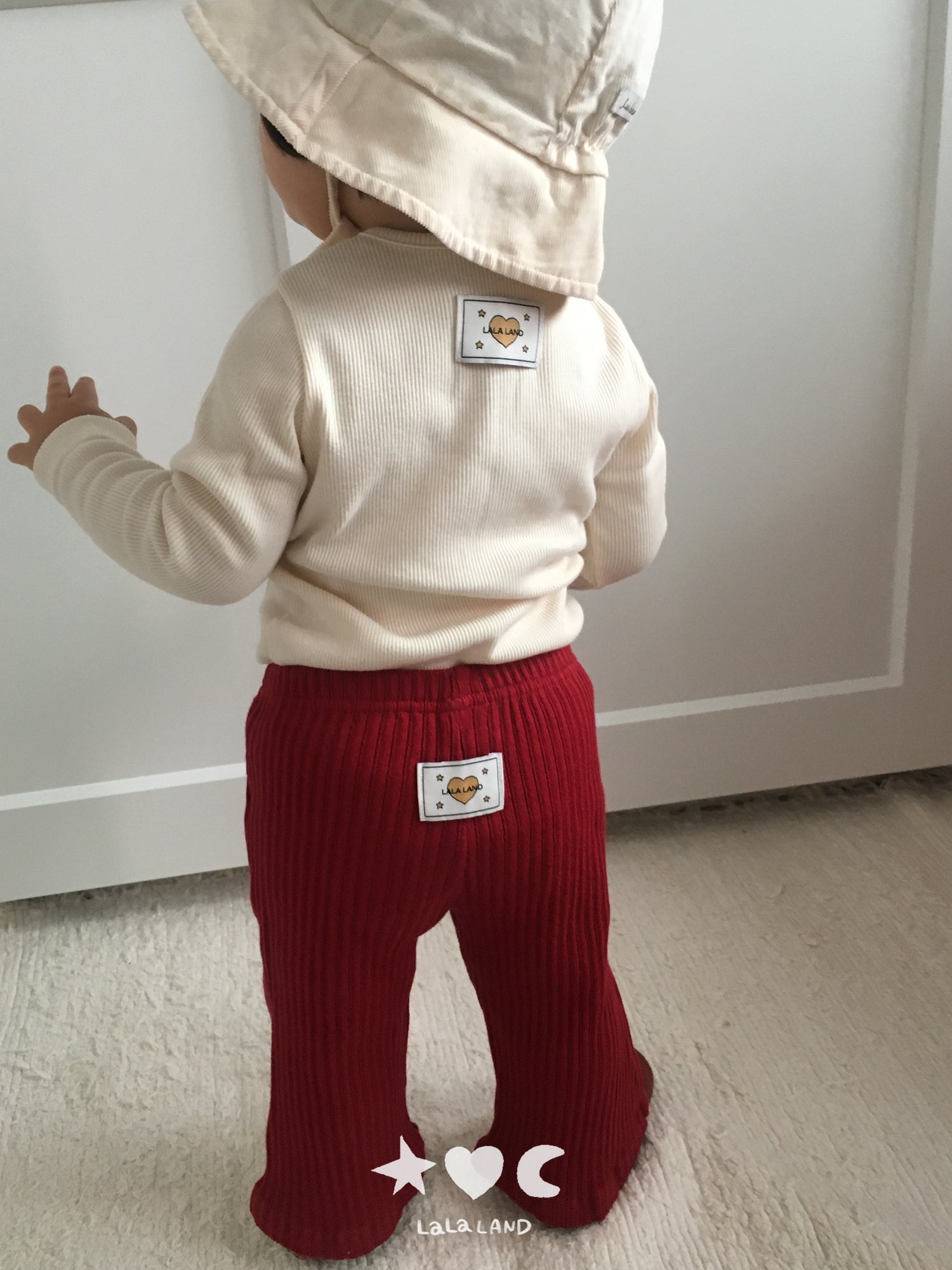 ［Lala land］Tulip rib pants