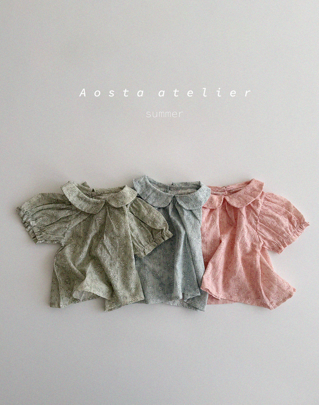 ［Aosta］Collor blouse