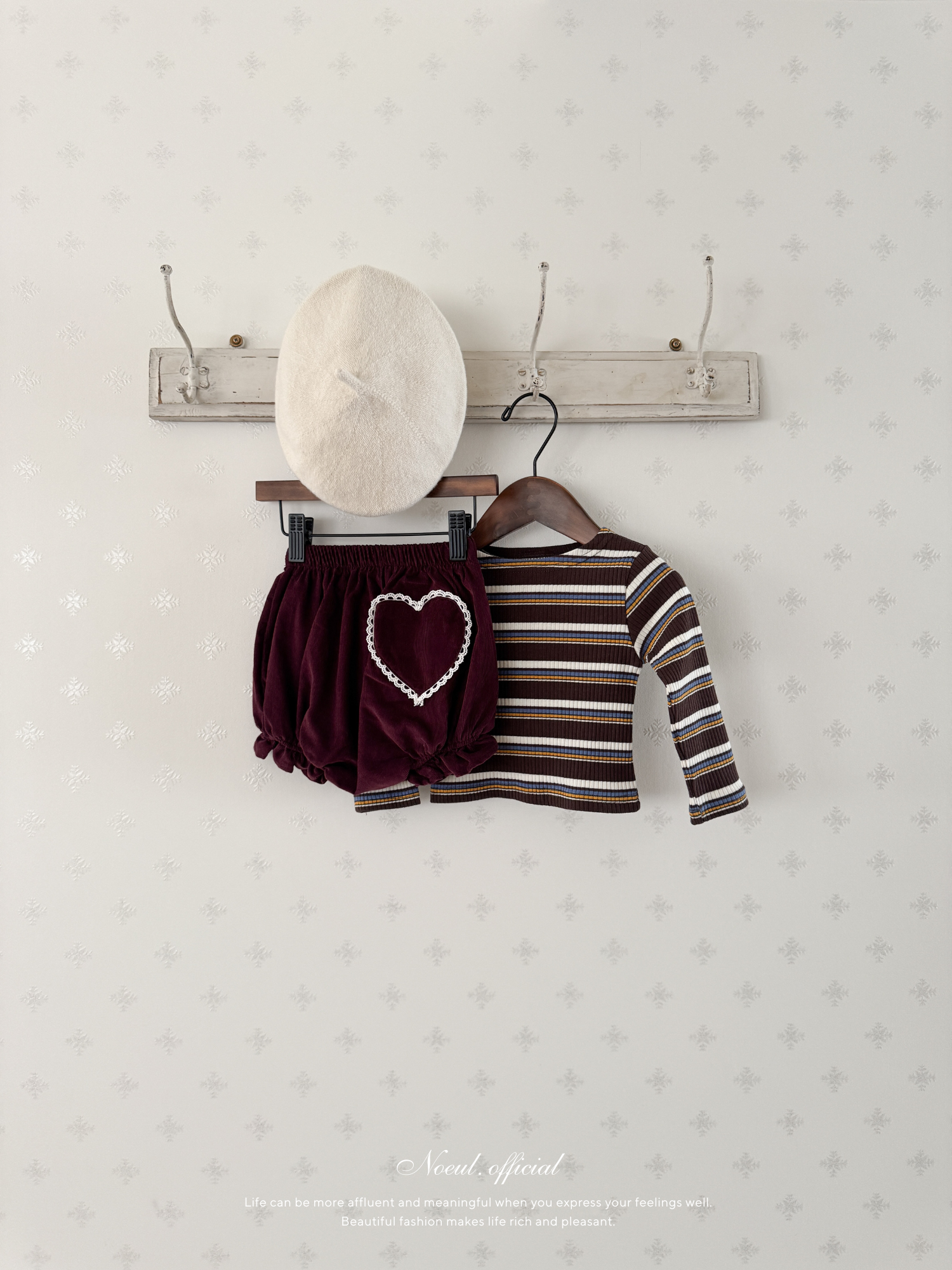 Multi stripe tee