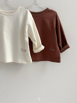 [atomeme] Ours Embroidery Tee