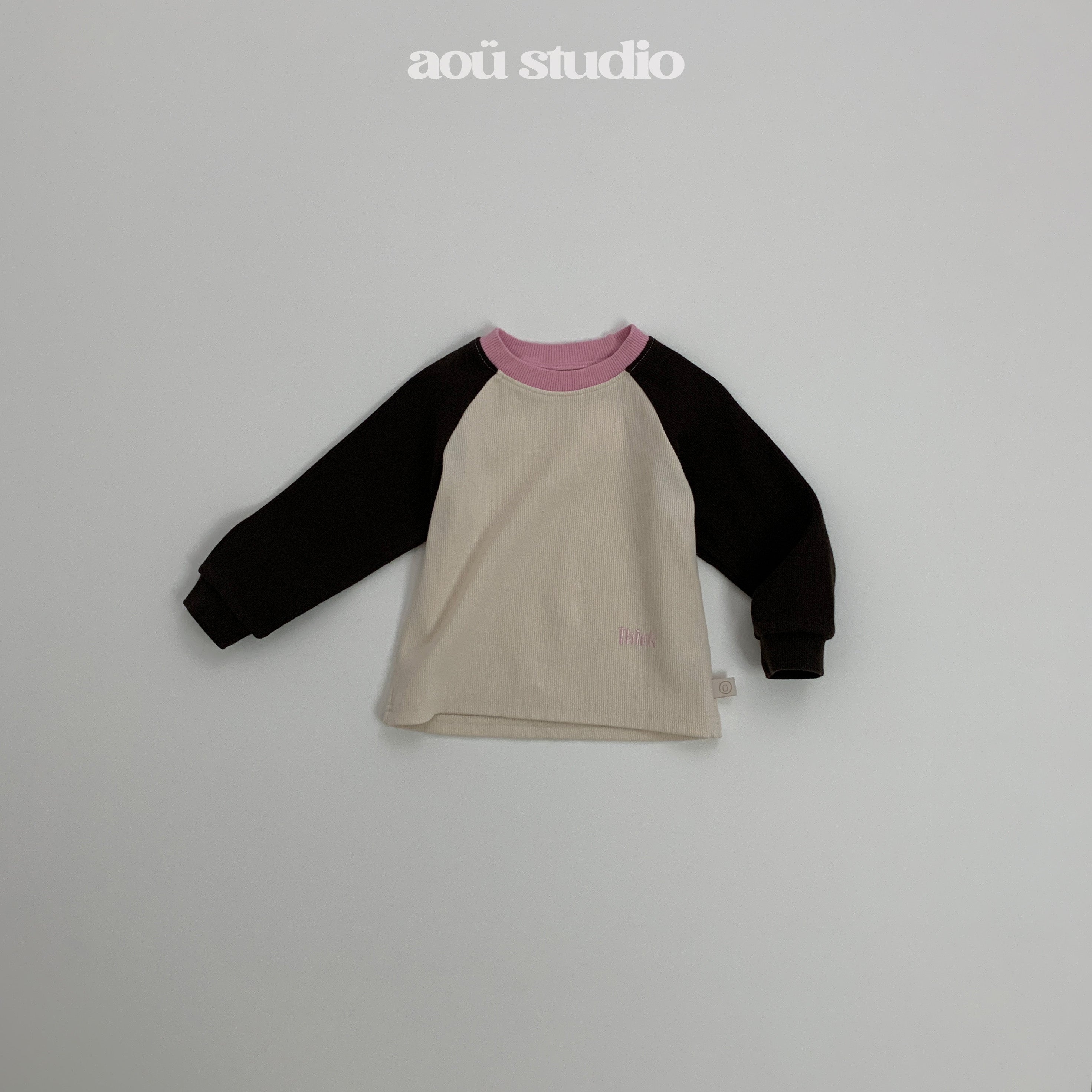 ［aou studio］Think raglan tee