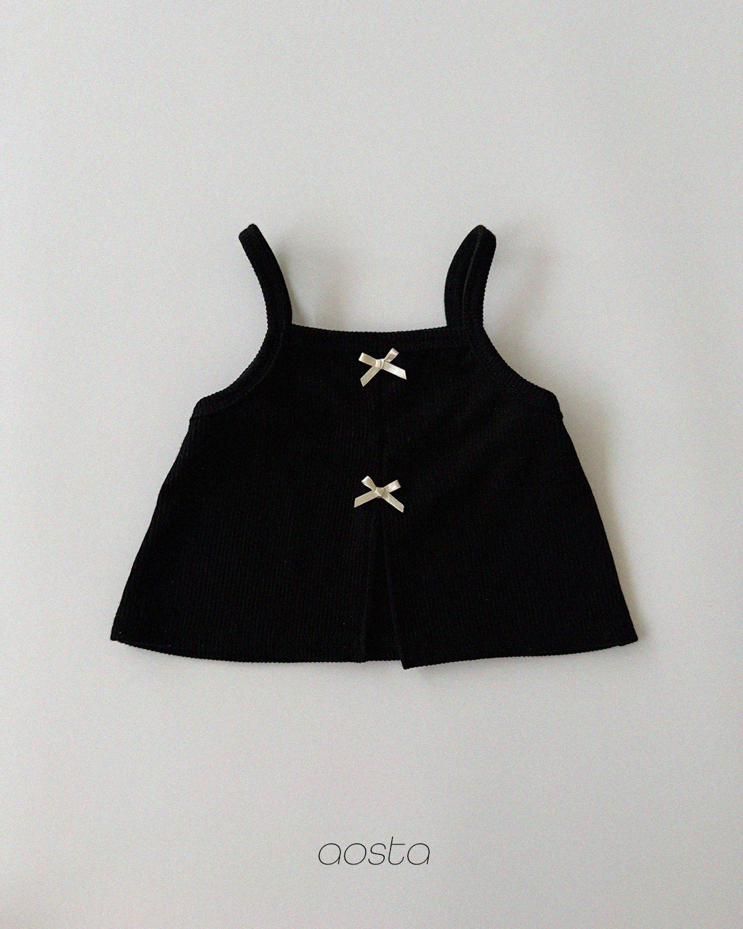 ［Aosta］Bibi Ribbon Vest