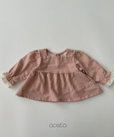 ［Aosta］Milk Dot Blouse