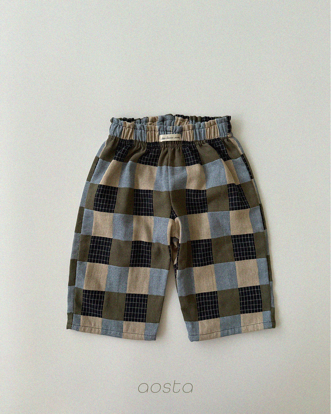 ［Aosta］Patchwork Pants