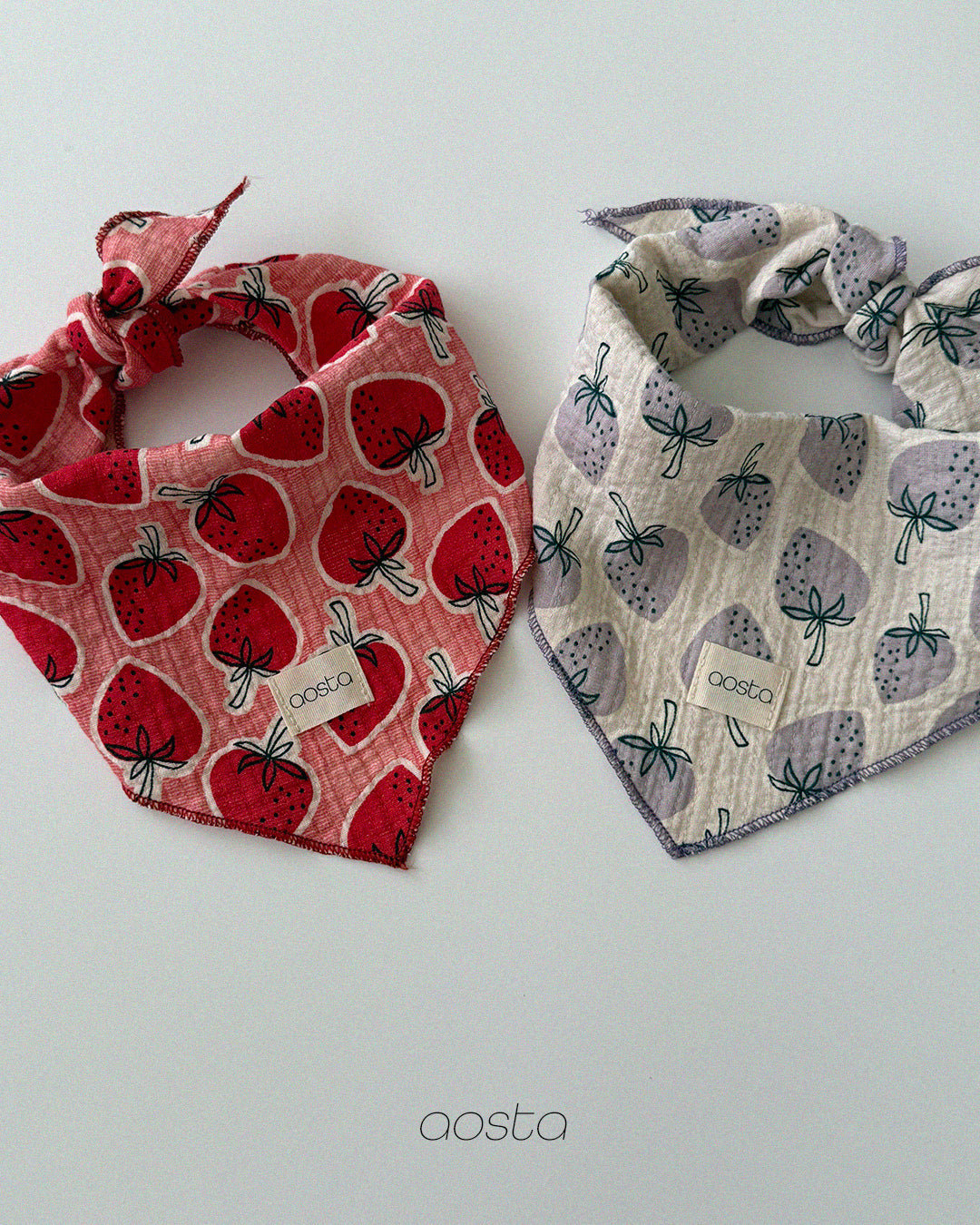 ［Aosta］Strawberry Scarf