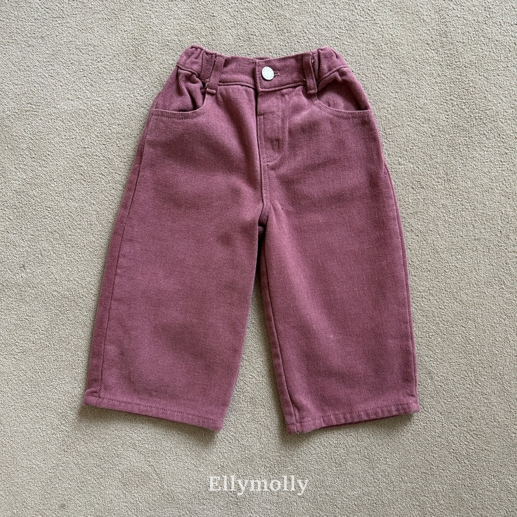 ［ELLY MOLLY］Pocket caccion pants