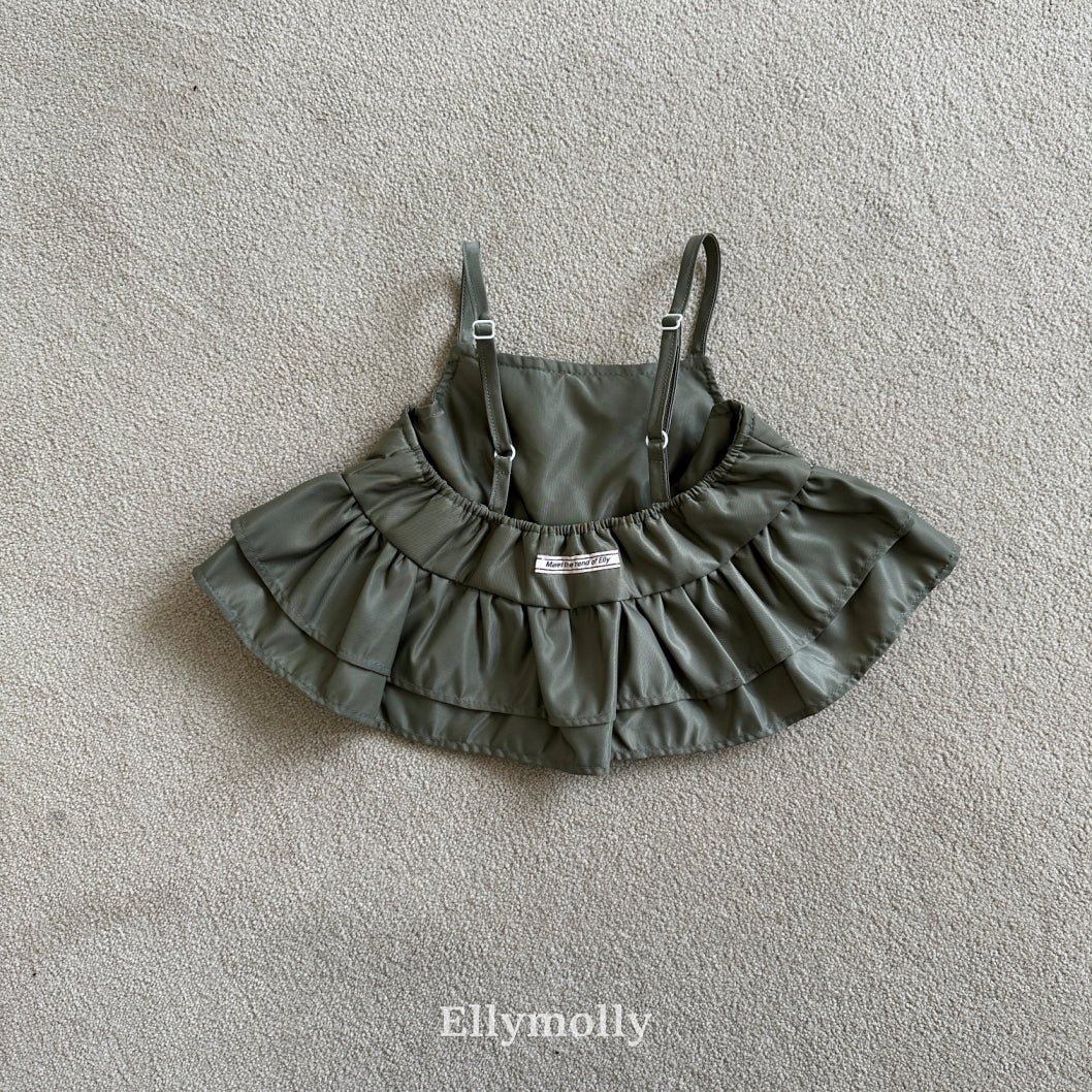 ［ELLY MOLLY］Frill top bustier