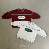 ［ELLY MOLLY］Fancy boxy tee