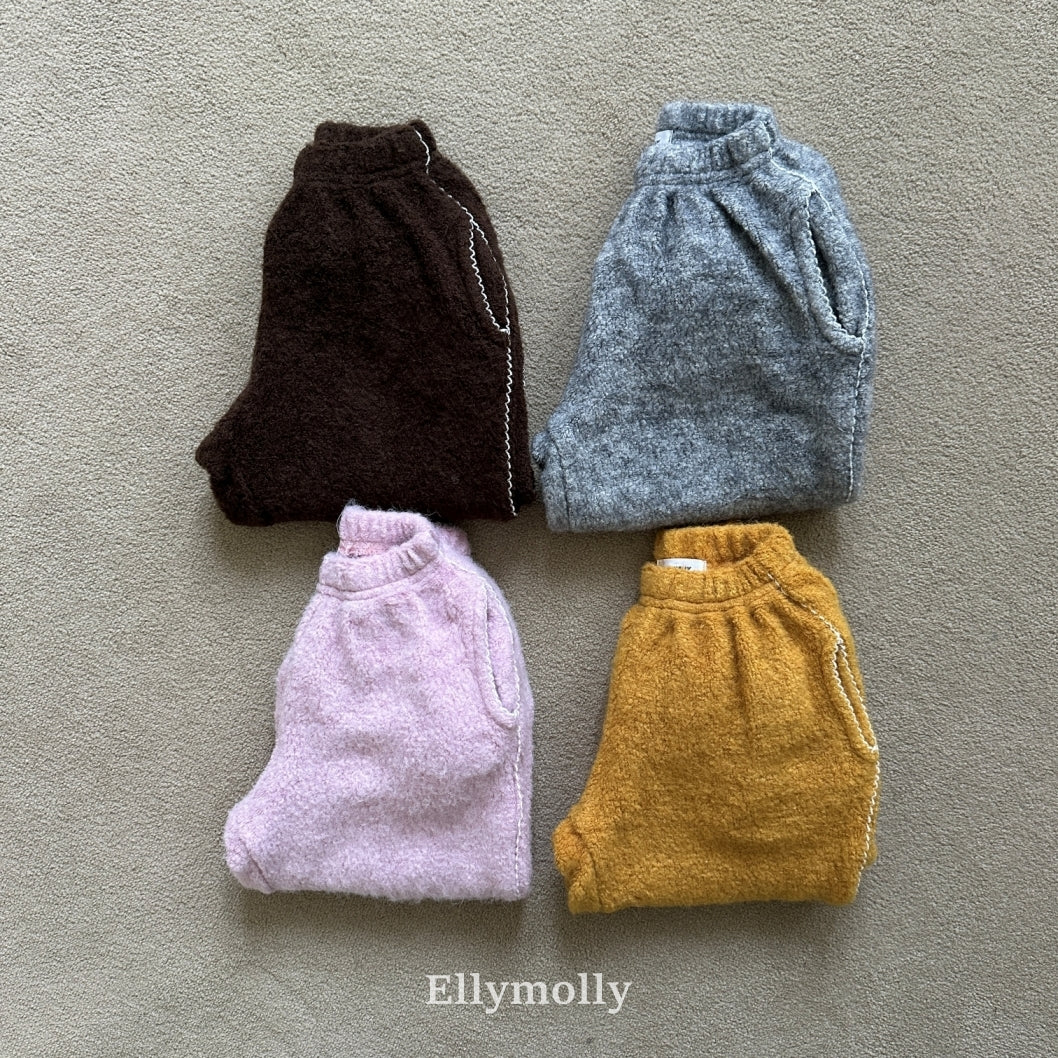 ［ELLY MOLLY］Fudge hug jogger pants
