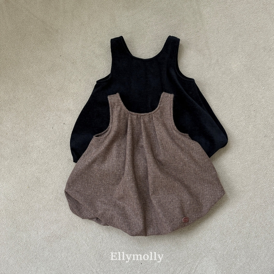 ［ELLY MOLLY］Luna balloon one-piece