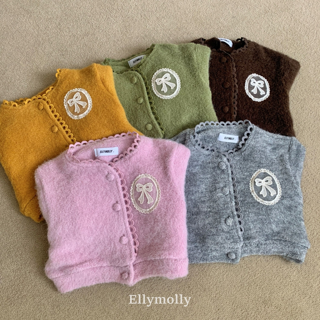 ［ELLY MOLLY］Fudge hug cardigan