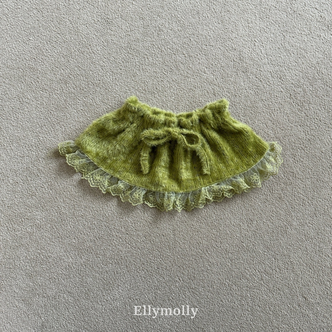 ［ELLY MOLLY］Blooming knit skirt
