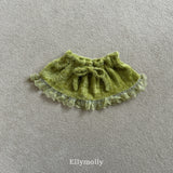 ［ELLY MOLLY］Blooming knit skirt