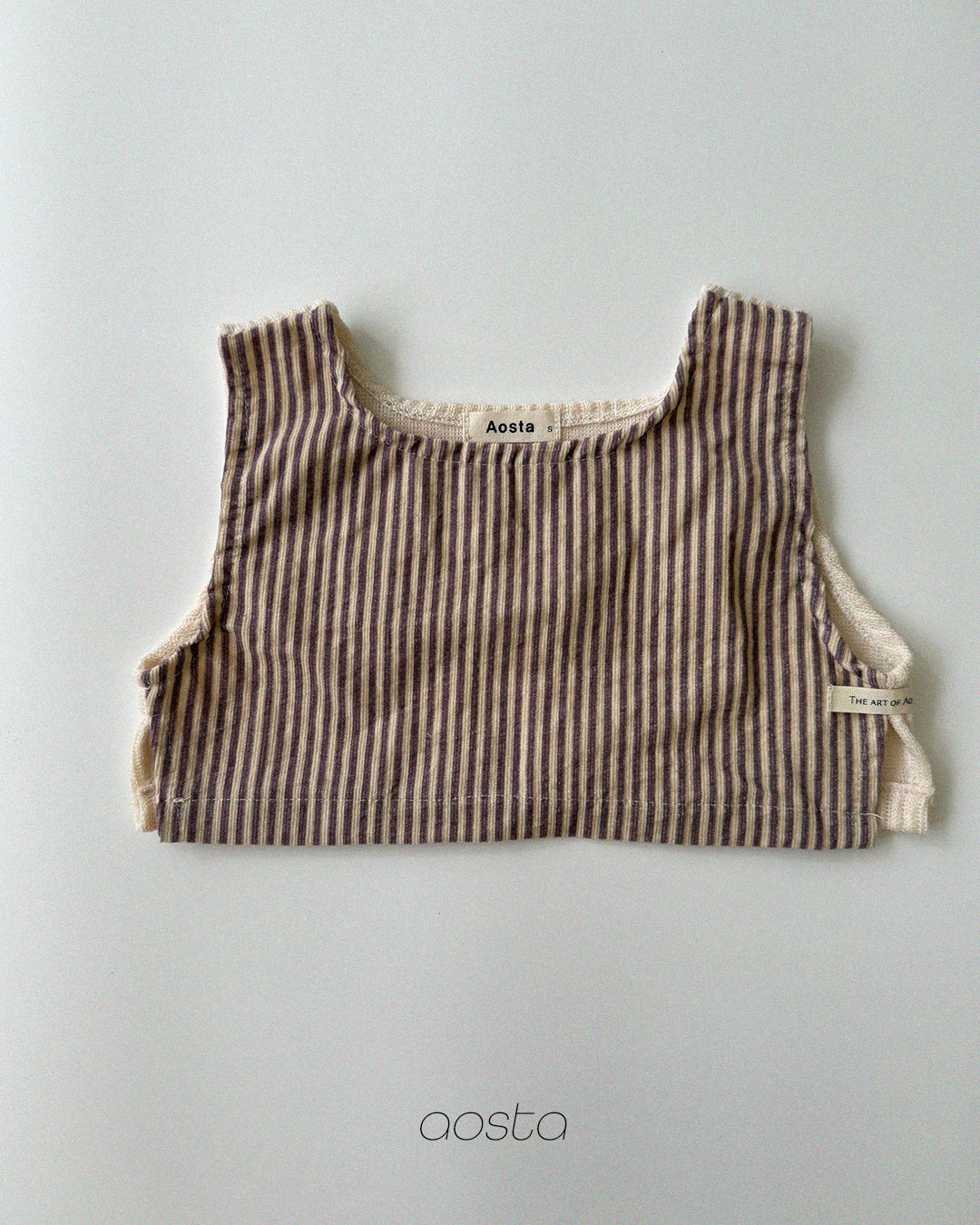 ［Aosta］Louis Stripe Vest