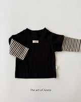 ［Aosta］Crayon Layered Tee
